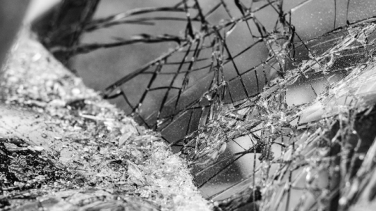 broken windshield windshield protection film